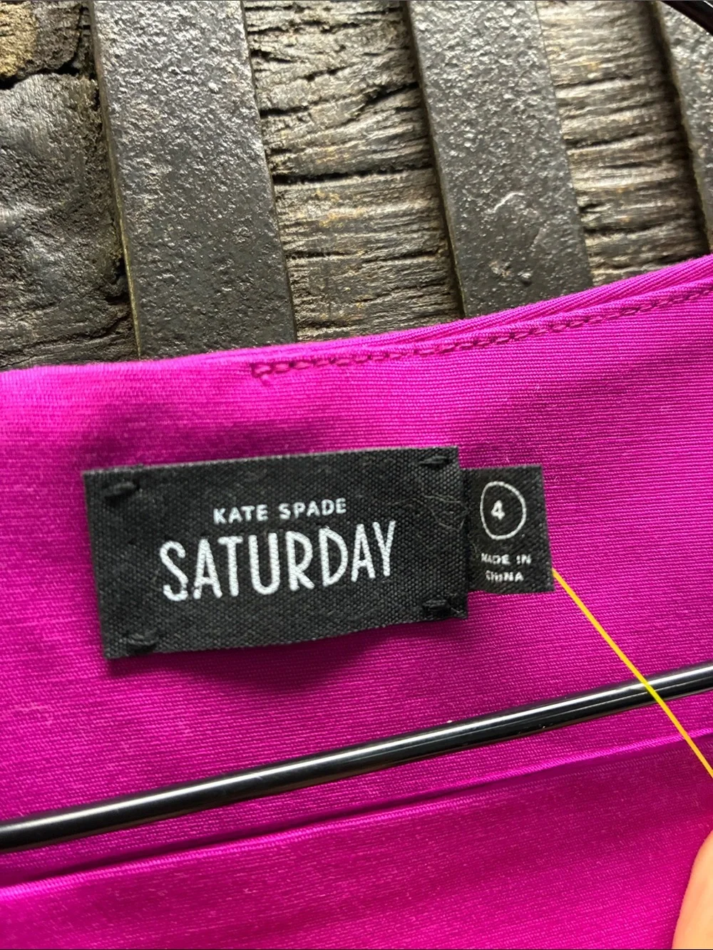 kate spade Hot Pink Short Sleeve Sheath Dress